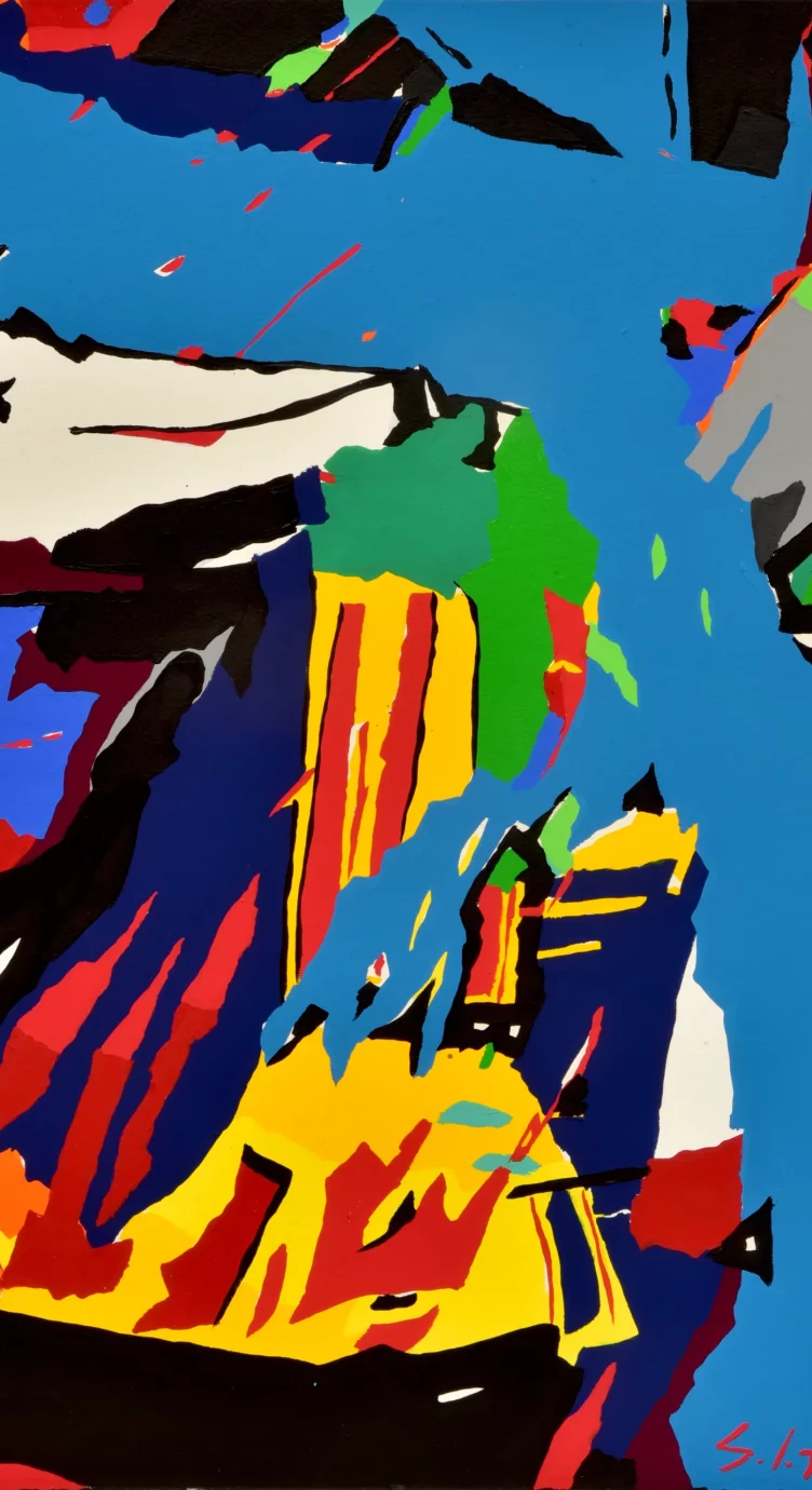 Luis Salazar – Peinture Acrylique sur Toile_19 Luis Salazar - Peinture Acrylique sur Toile_19